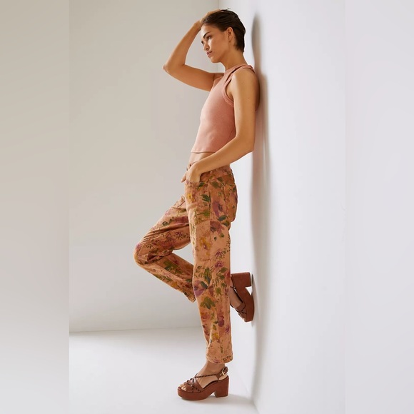 Anthropologie Pilcro The Wanderer Floral Pants - Picture 3 of 10